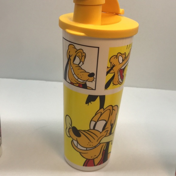 Disney Tupperware Tumblers Cup with Flip-Top Seal Set of 6 - Picture 14 of 16